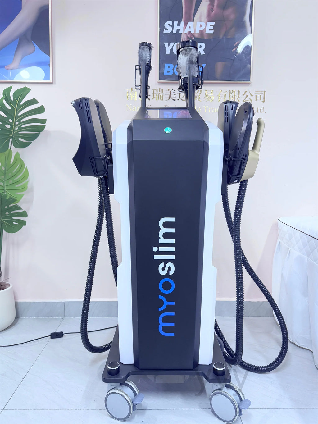 6500W MYOslim Sculpting Butt Lift Machine 2 in 1 Body Sculpt Machine RF Roller Muscle Stimulator Body Shaping Massage Equipment