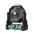 Tent Outdoor Fan Portable High Wind Rechargeable Electric Fan Camping Lighting Hook Household Summer Small Fan