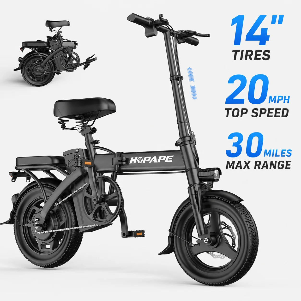 26" Fat Tire Electric Bike for Adults 48V 20Ah Battery 1000W Motor (Peak 1500W)  25-30MPH Fast Mountain Ebike Snow Beach Bicycle