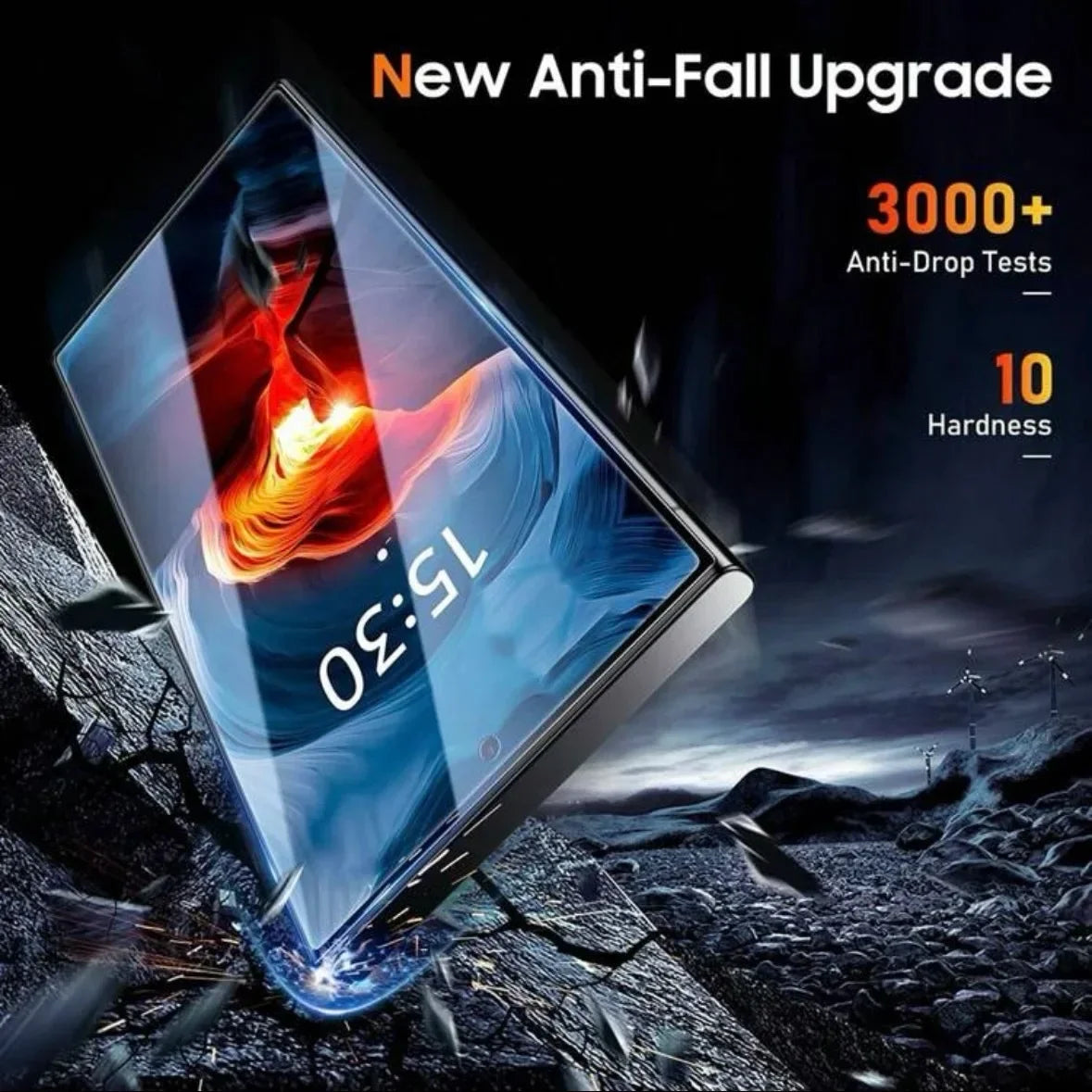 3Pcs For OnePlus 1+ 9 9T 8 8T 7 6 Screen Protector Tempered Glass Dust-Free Series Mobile Phones Anti-Scratch Clear Protection