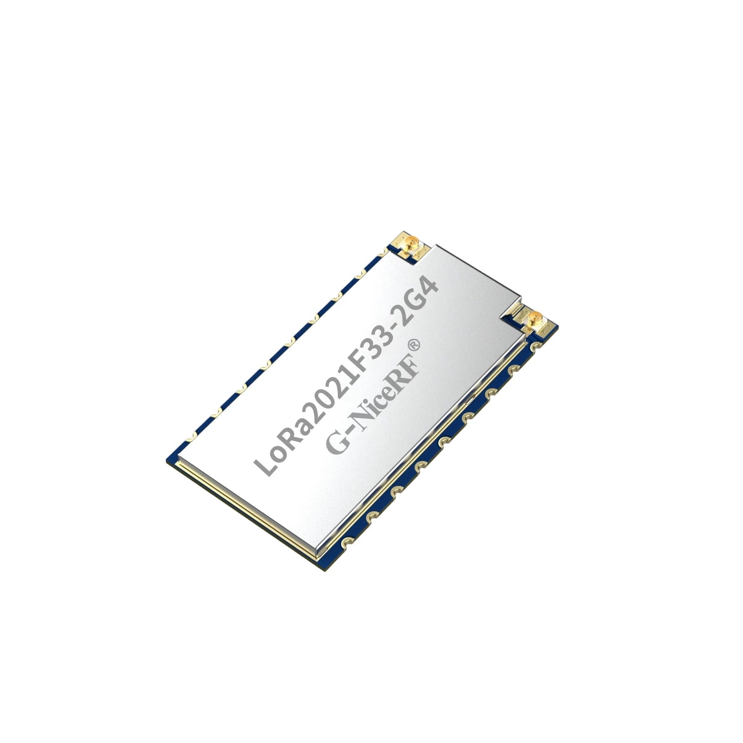 G-NiceRF | 2PCS LoRa2021F33-2G4 2W High Power LoRa Module FLRC up to 2.6Mbps, Sub-GHz Sensitivity up to -144dBm LR2021 Chipset