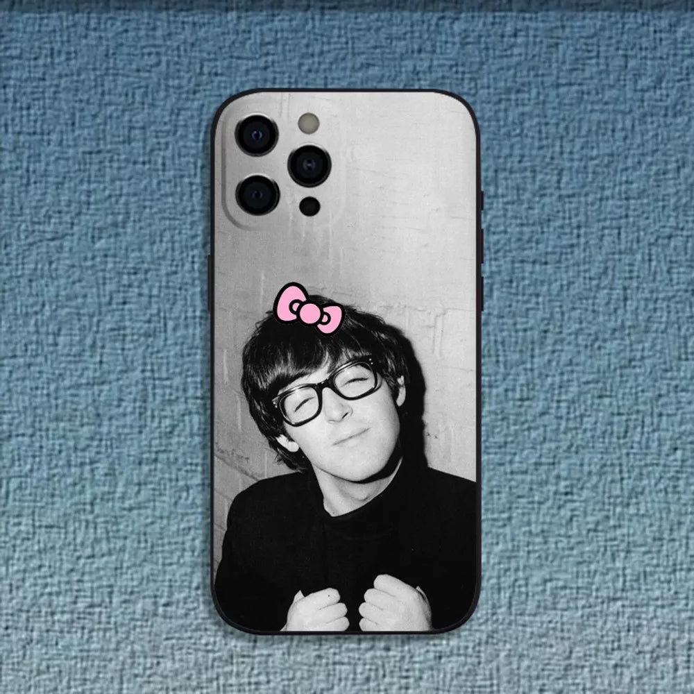 Singer P-Pau-M-McCartney Phone Case For iPhone 16,15,14,13,12,11,Pro,X,XS,Max,XR,Plus,Mini Soft Black Cover