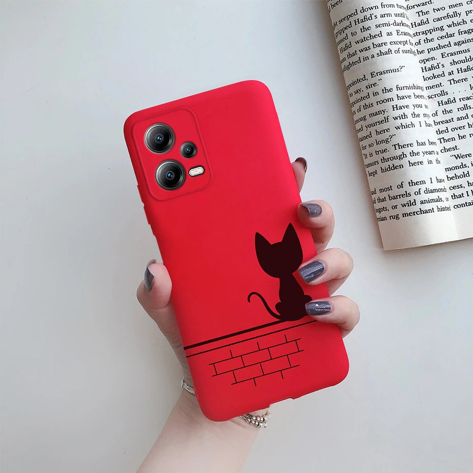 Poco X5 Case For Xiaomi Poco X5 Pro Soft Silicone Cover Cute Cartoons Phone Case For Xiomi Poco X5 Coque PocoX5 X 5 X5Pro Funda