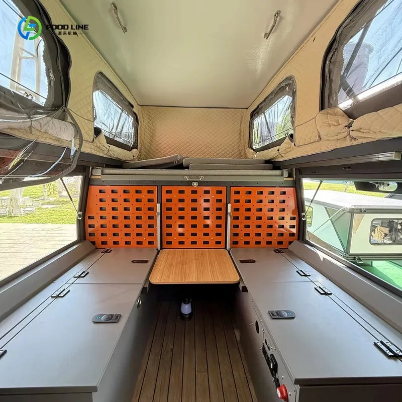 Pickup Truck Bed Camping Equipment Tent Detachable Camping Cabin Hard Camping Box