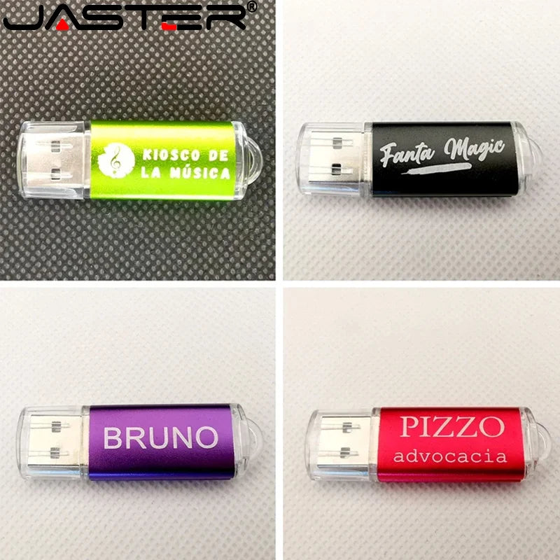 20 PCS LOTE Colorful USB Flash Drive 128GB Wholesale Pen Drive 64GB Portable Mini Memory Stick 32GB High Speed Pendrive 16GB 8GB