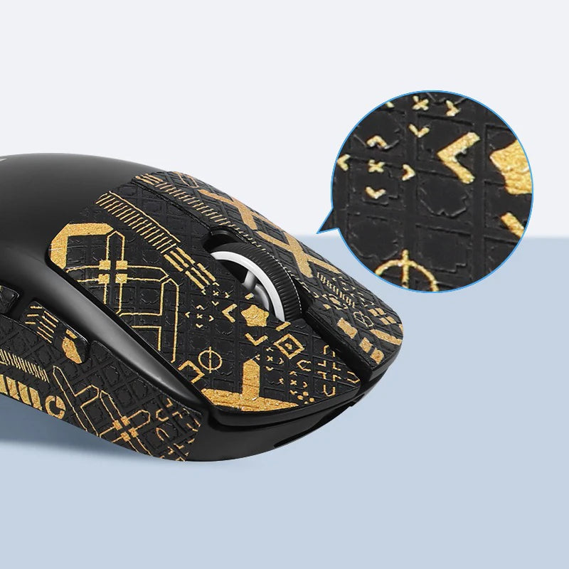 Mouse Grip Tape Skate Sticker Non Slip Suck Sweat Mouse Anti-Slip Sticker Self-adhesive For GPW2 G Pro X Superlight Mouse