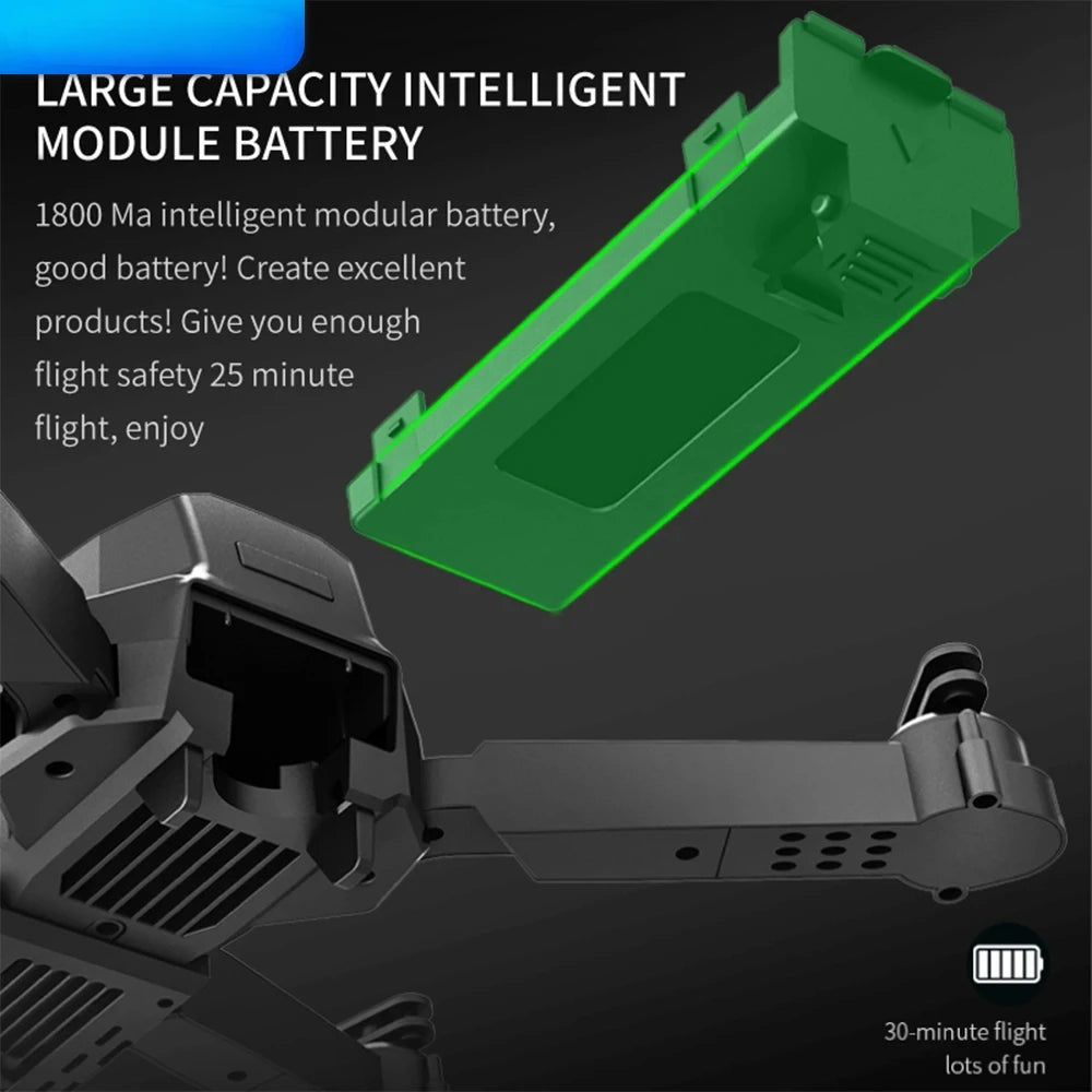 E99 Folding Drone Quadcopter Remote Control Handle Four Axis Aircraft HD 4K Photography UAV Altitude Fixation