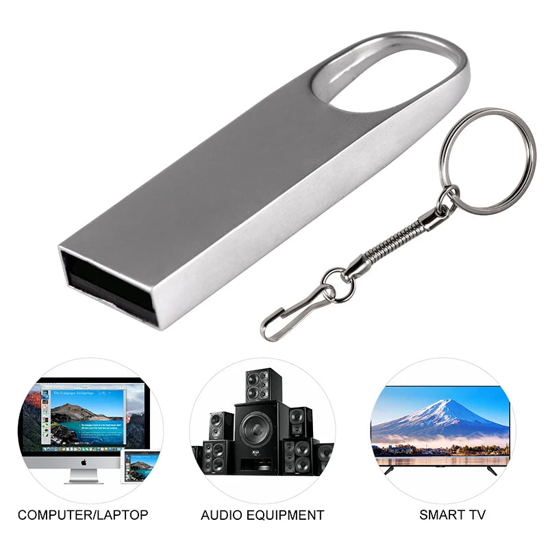 USB 3.0 High Speed Flash Drive 64GB Pendrive 32GB Real Capacity Waterproof Flash Disk 16GB U Disk External Storage Memory Stick
