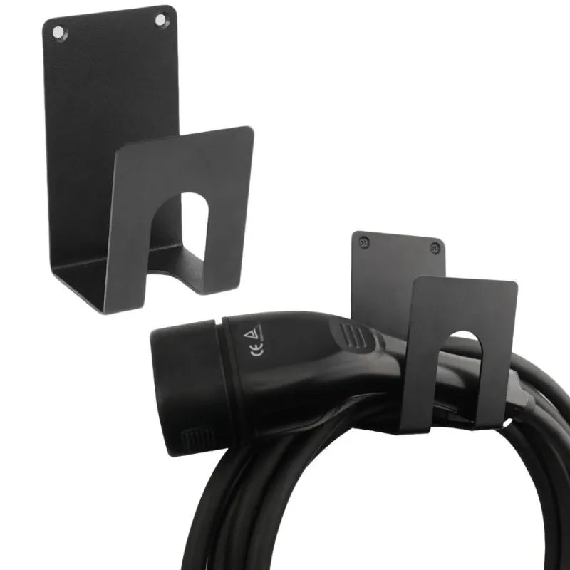 Charger Cable Holder Electric Vehicle Wallbox Charging Cables Organizer Electric Car Charger  Wall-Mounted Bracket Set