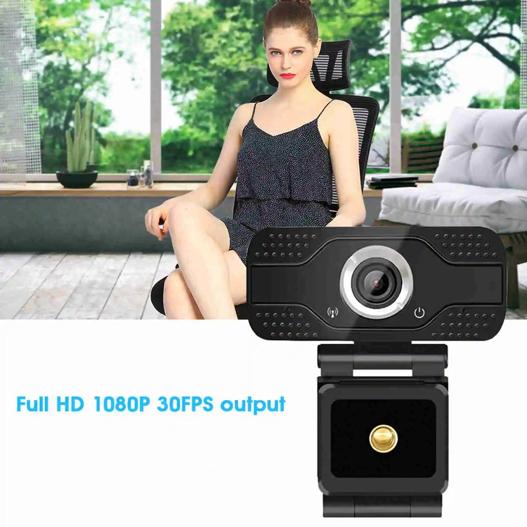 1080P Desktop Computer Camera USB Online Class Webcam with Microphone Computer Camera Drive  Camera USB Camera PC Webcam