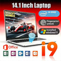 2026 New Laptop 14.1 Inch Windows 11 Intel Core I9 9900 16GB RAM 1TB 2TB SSD Fingerprint Unlock Study Office Pc Gaming Laptops