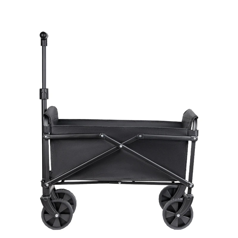 Foldable Portable Picnic Outdoor Camping Cart Heavy Duty Folding Utility Cart Shopping Beach Collapsible Folding Utility Cart