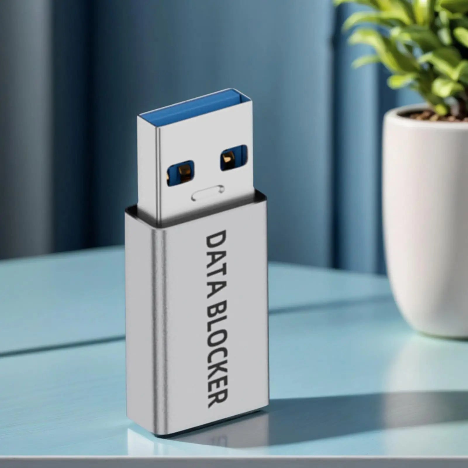 USB To Type C Data Shielding Adapter USB Port Privacy Protector Type-C Blocker Defender For PC Notebook Laptop Block