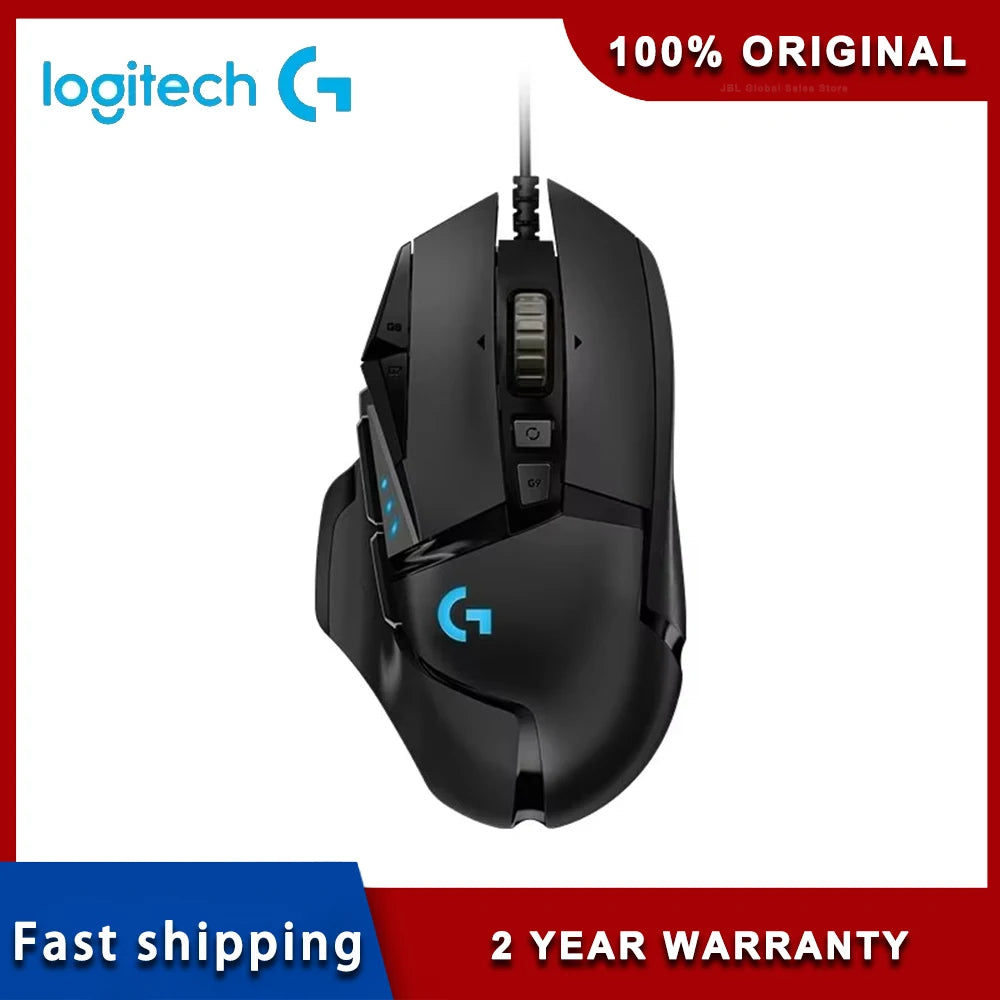 Logitech G502hero Wired Gaming Mouse G502 Esports Machinery Eat Chicken Macro CS Programming Peripheral