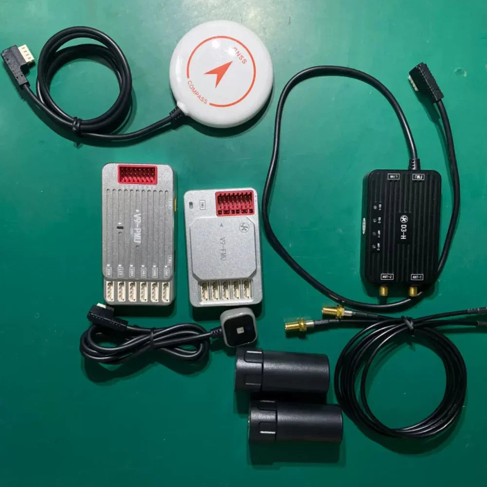 Drone Flight Controller VK V9-AG for Agriculture UAV, Pesticide Sprayer with Front Terrain Radar & Single/Double GPS