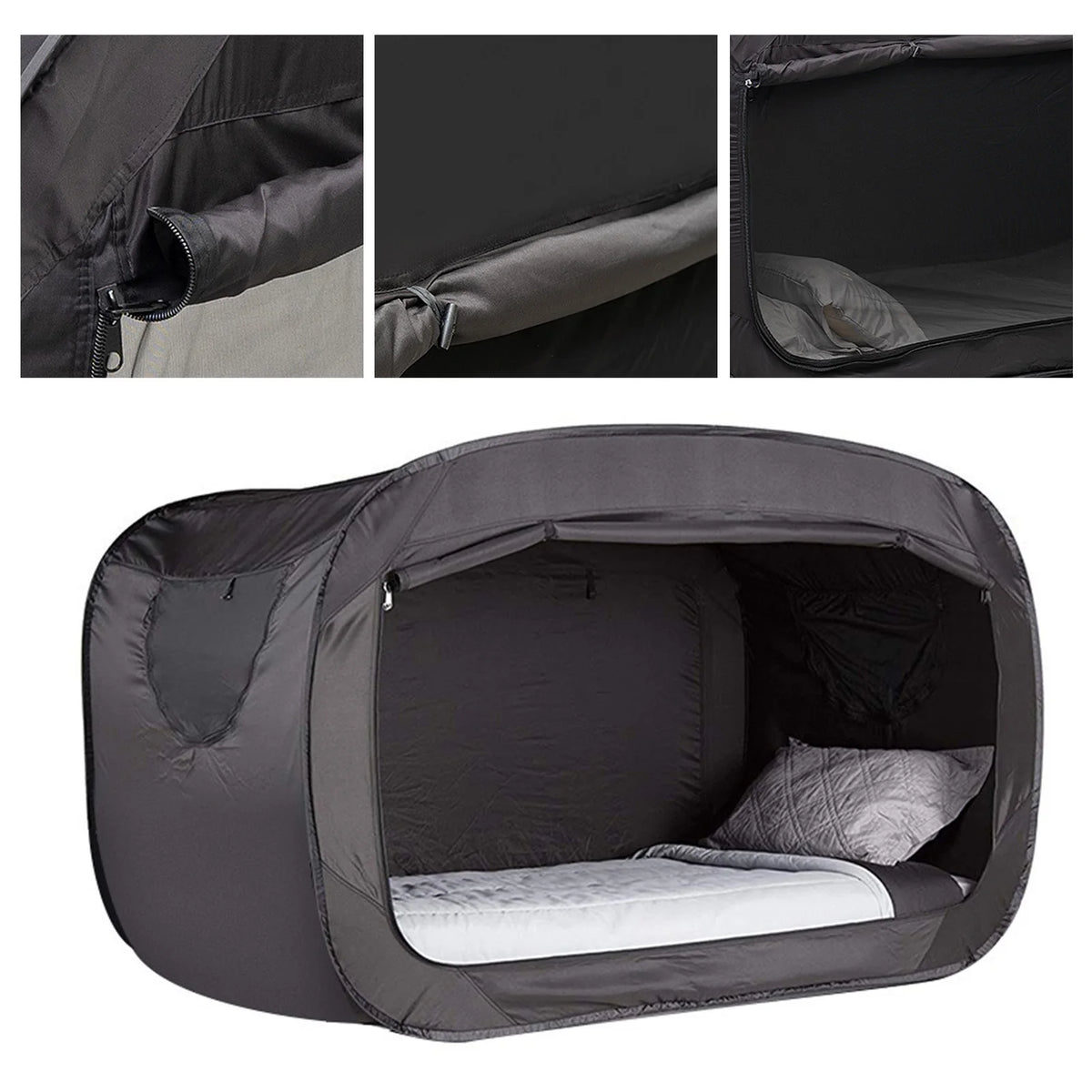 Camping  Bed Tent Outdoor Folding Privacy  Bed Tent Camping Fully Enclosed Shading Bed Tent for Kids and Adult