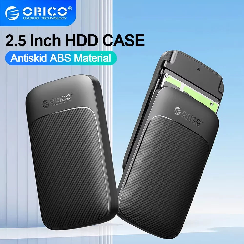 ORICO 2.5" Inch Hard Drive Enclosure 2.5 SATA to USB3.0 External Hard Disk HDD Case 5Gbps Hard Disk Storage Box Cover Housing