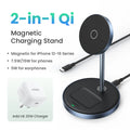 UGREEN Magnetic Wireless Charger Stand 7.5W 2-in-1 Charging Stand For iPhone 16 17 Pro Max/iPhone 14/AirPods Fast Charger