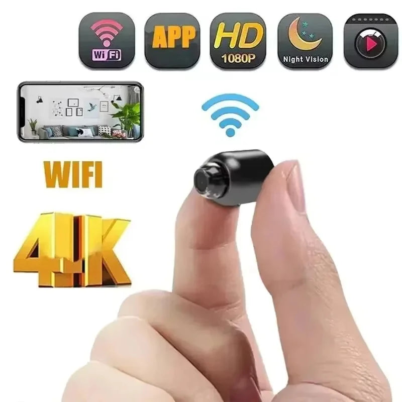 Mini Camera Wireless 1080P Surveillance Security Video Cam Night Vision Motion Detect Camcorder Mini Cam Monitoring Smart Home