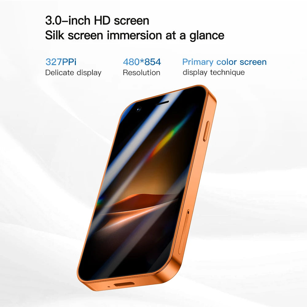 ONEMYTH A17 Mini Android8.1 Smart Phone 3.0 Inches 2GB RAM 16GB ROM Dual SIM Standby Play Store 3G Little Phone