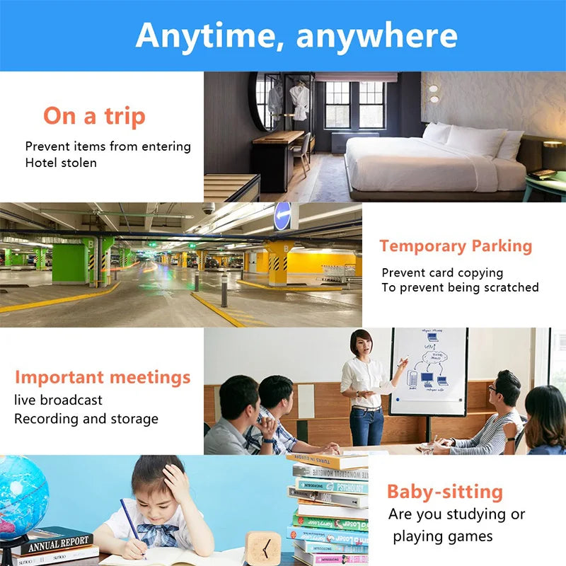 Mini Camera Wireless 1080P Surveillance Security Video Cam Night Vision Motion Detect Camcorder Mini Cam Monitoring Smart Home