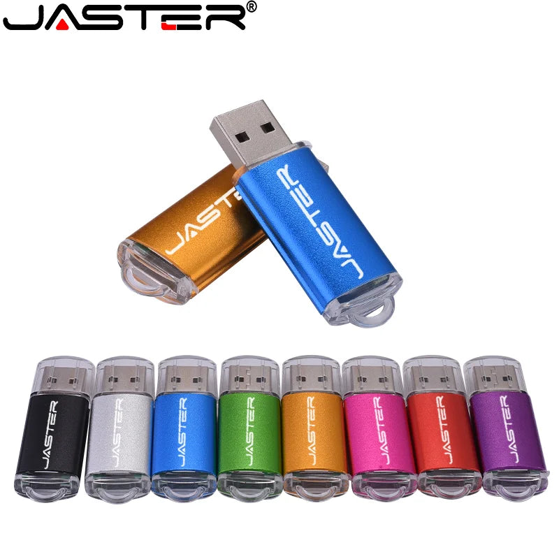 20 PCS LOTE Colorful USB Flash Drive 128GB Wholesale Pen Drive 64GB Portable Mini Memory Stick 32GB High Speed Pendrive 16GB 8GB