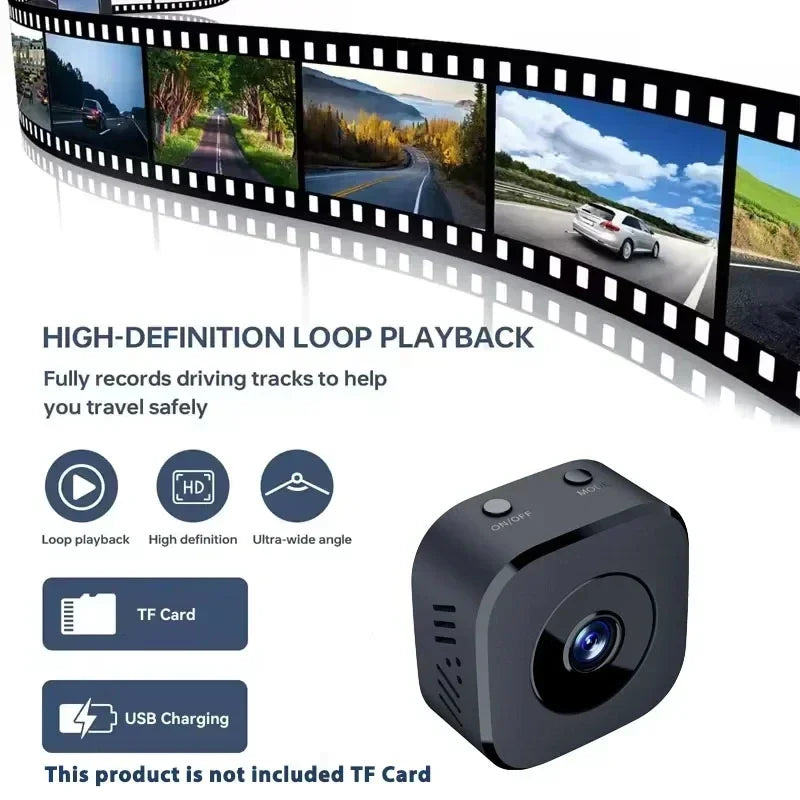 Lenovo Mini Security Camera Pro 4K FullHD WiFi Surveillance With 2 Way Audio Motion Detection Infrared Night Vision Security Cam