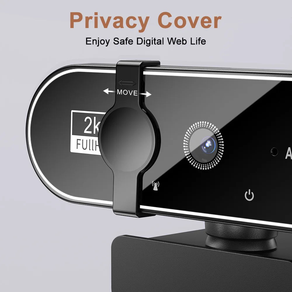 4K Camera Computer 2K 1080 Hd Camera Built In Microphone Network Camera Web Video Camera For Online Class Meeting Live Broadcast