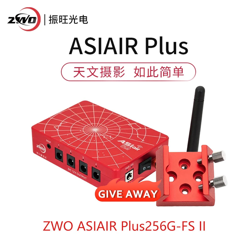 2024 New Products ZWO ASIAIR Plus 256GB Wi-Fi Smart Camera Controller (New 2024 Version) # ASIAIR-Plus-256GB